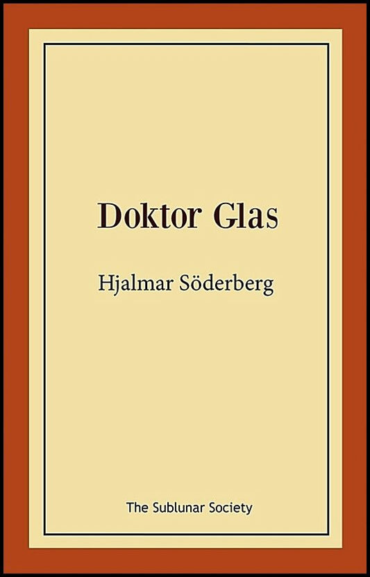 Söderberg, Hjalmar | Doktor Glas