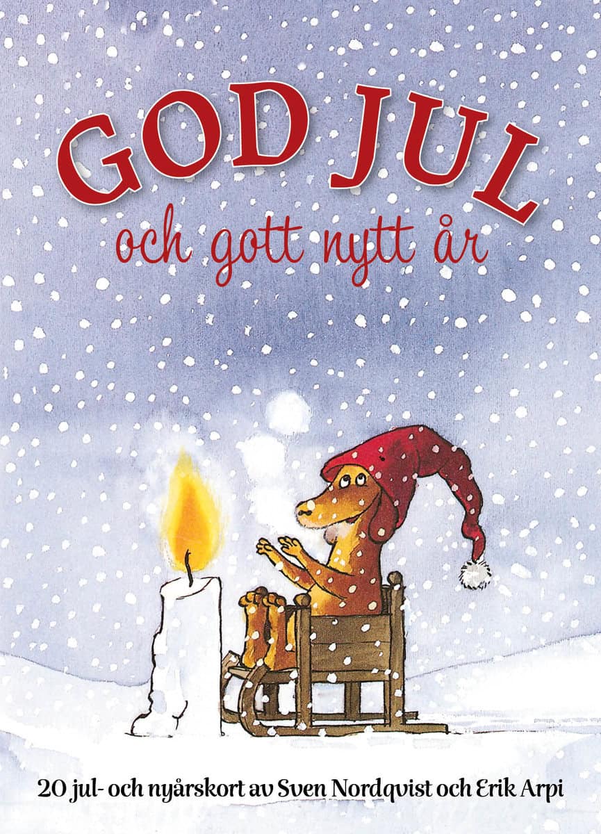 Arpi, Erik | Nordqvist, Sven | God Jul och Gott Nytt År : Vykortsbok