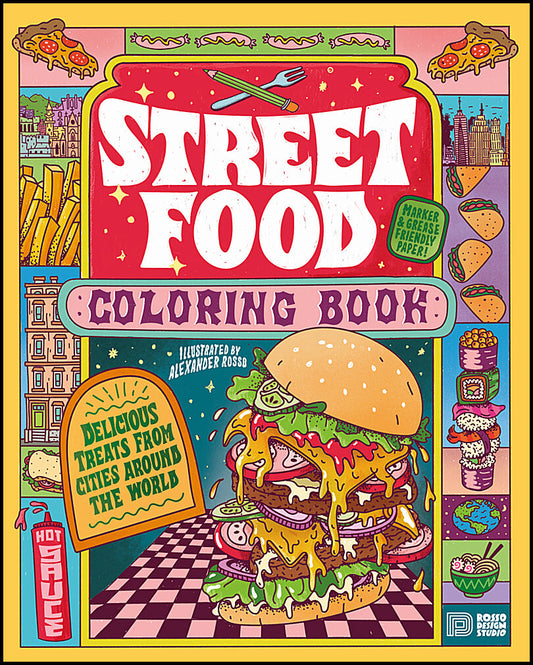 Rosso, Alexander | Street Food Coloring Book