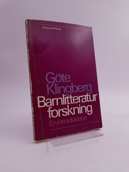 Klingberg, Göte | Barnlitteraturforskning : En introduktion