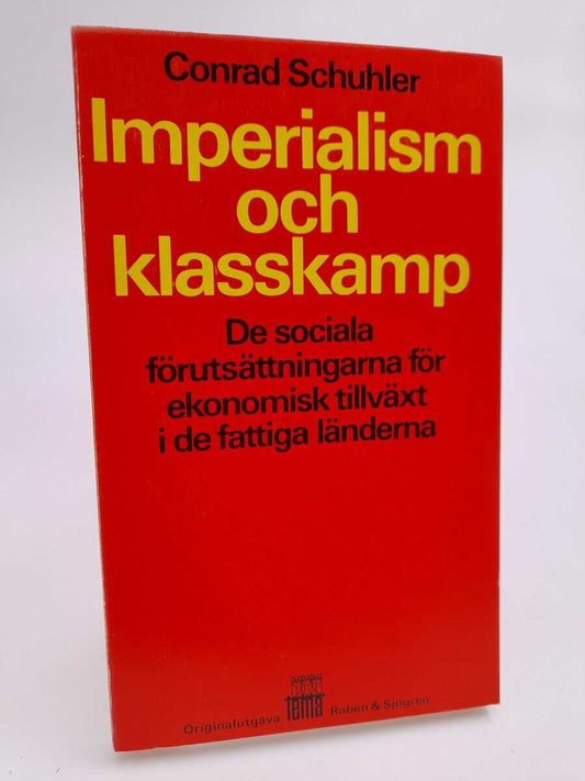 Schuhler, Conrad | Imperialism och klasskamp : De sociala förutsättningarna för ekonomisk tillväxt i de fattiga länderna