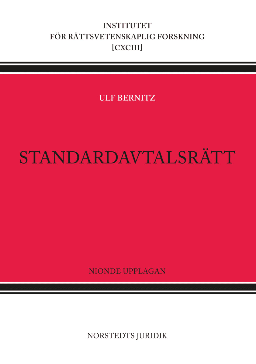 Bernitz, Ulf | Standardavtalsrätt