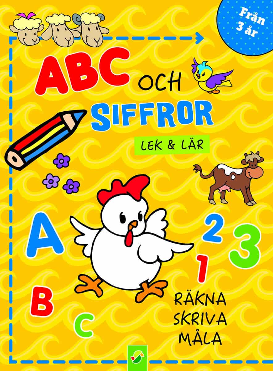 ABC och siffror : Räkna. skriva & måla