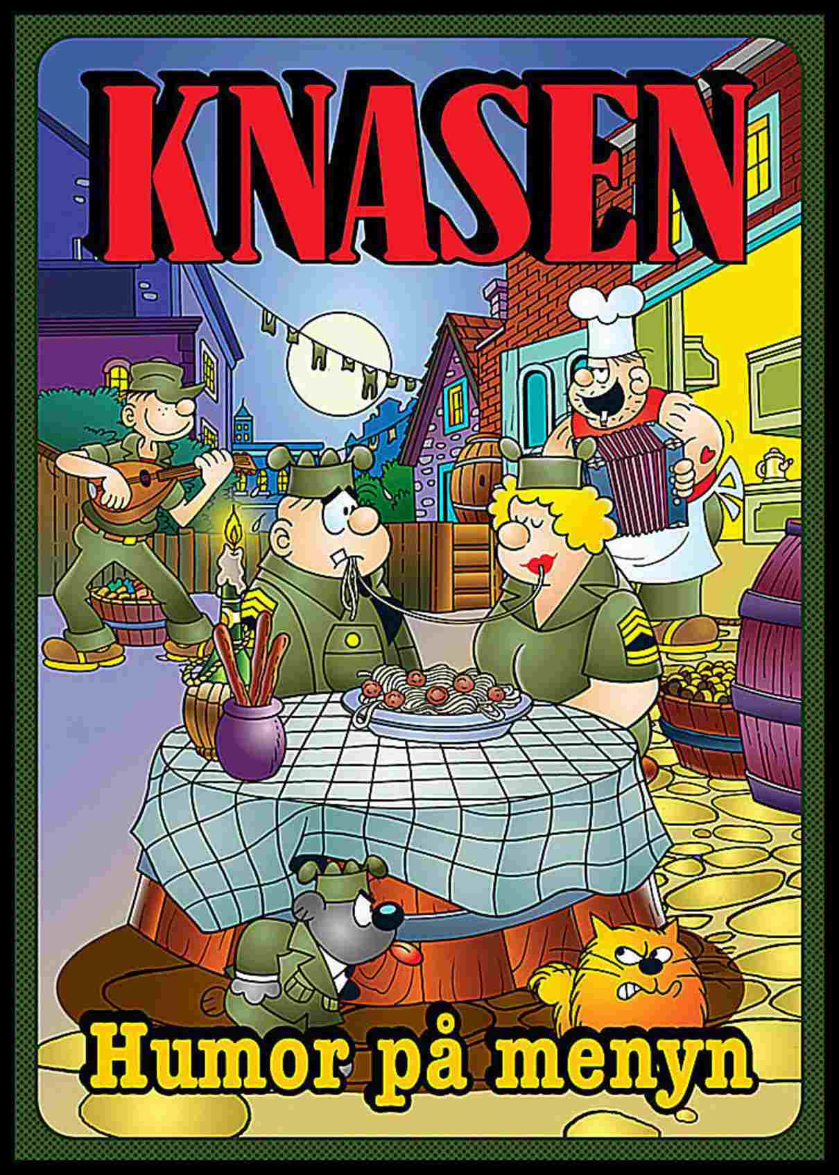 Knasen Julalbum 2023. Humor på menyn