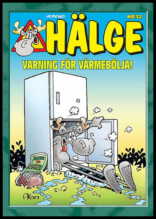 Hälge. Varning för värmebölja!