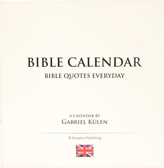 Külen, Gabriel | Bible calendar : Bible quotes everyday