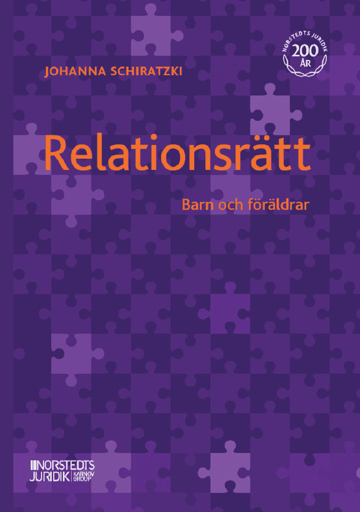 Schiratzki, Johanna | Relationsrätt : Barn och föräldrar