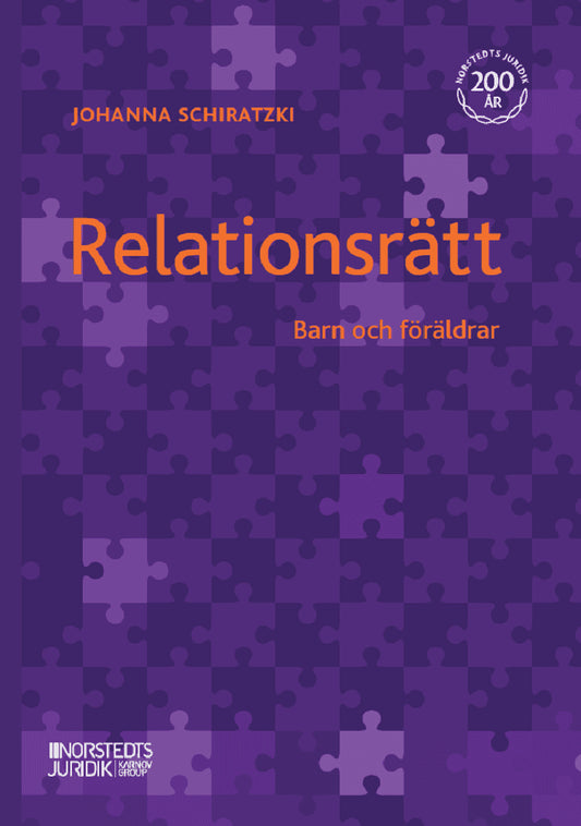 Schiratzki, Johanna | Relationsrätt : Barn och föräldrar