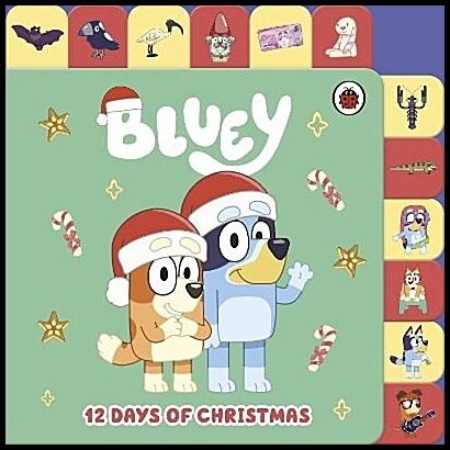 Bluey | Bluey : 12 Days of Christmas Tabbed Board Book