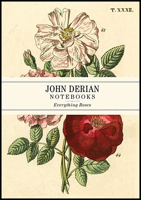 Derian, John | John Derian Paper Goods : Everything Roses Notebooks