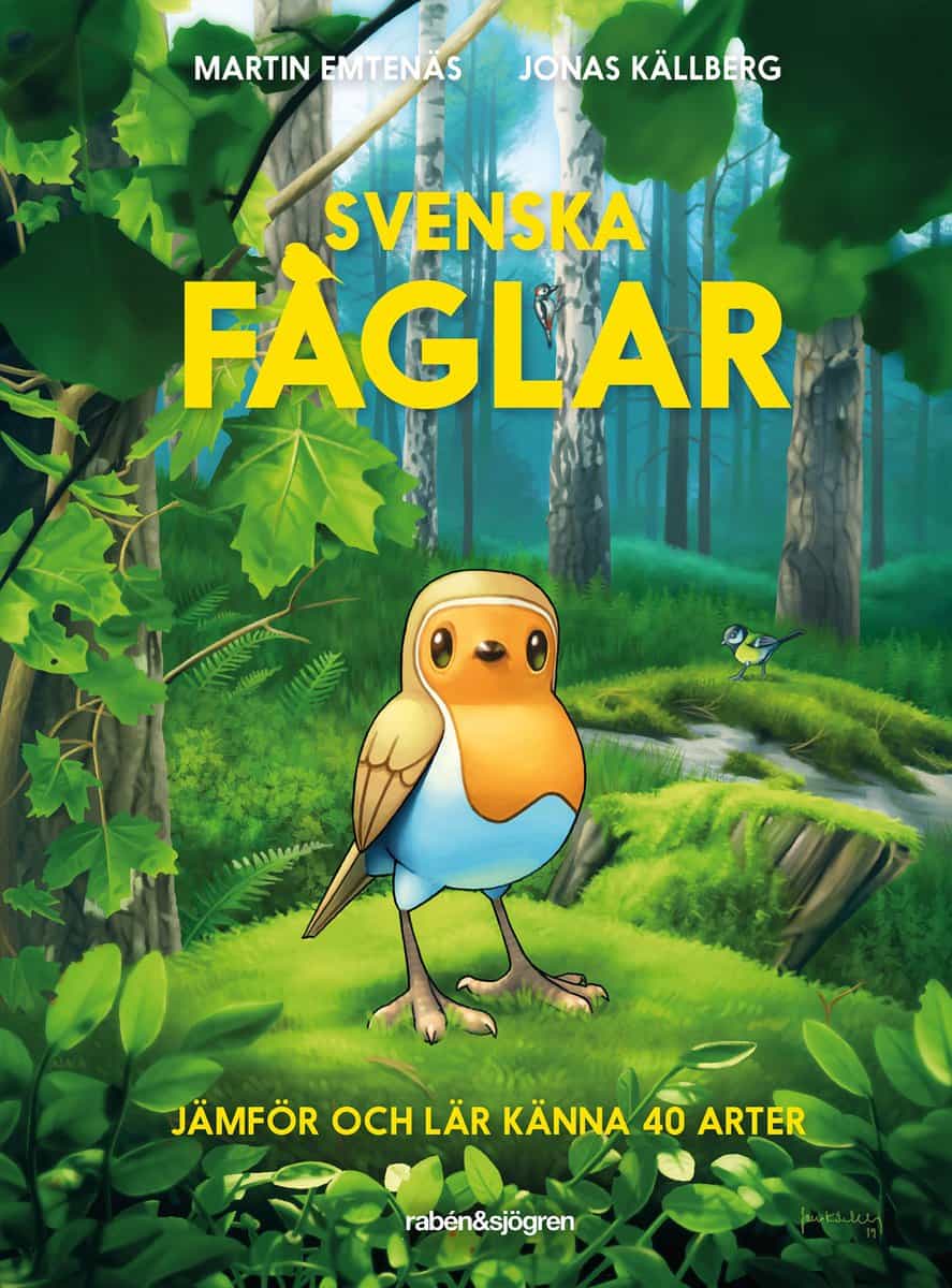 Emtenäs, Martin | Svenska fåglar : Jämför och lär känna 40 arter