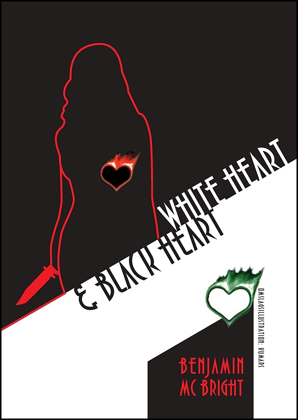 Mc Bright, Benjamin | White heart & black heart