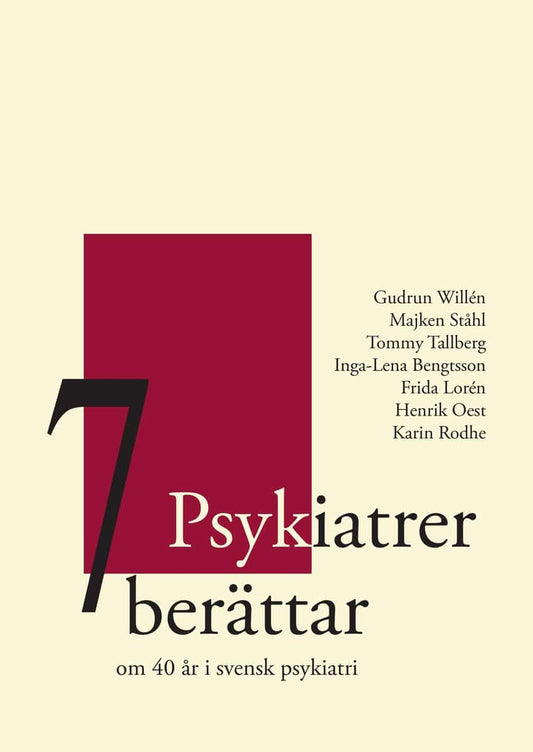 Willén, Gudrun | Ståhl, Majken | Tallberg, Tommy | Bengtsson, Inga-Lena | Lorén, Frida | Oest, Henrik | Rodhe, Karin | 7...