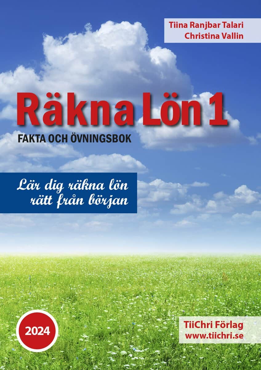 Ranjbar Talari, Tiina | Vallin, Christina | Räkna Lön 1 : 2024 (bok + digital produkt)