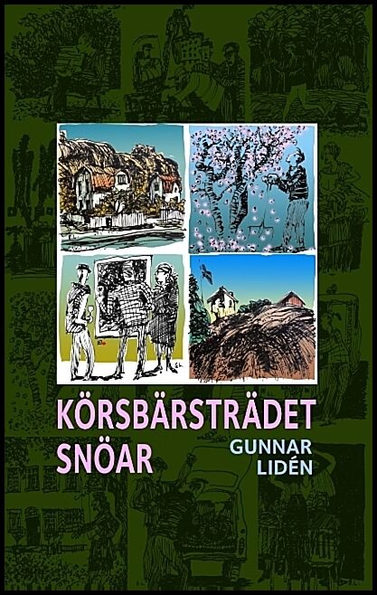 Lidén, Gunnar | Körsbärsträdet snöar : Teckningar och dikter 2017-2018