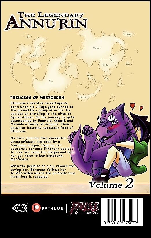 Brüsin, Martin | The Legendary Annu'rin VOL 2 : Princess of Merrieden