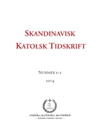 Wieselgren, Jon Peter | Persson, Erik | Skandinavisk katolsk tidskrift 1-2(2014)