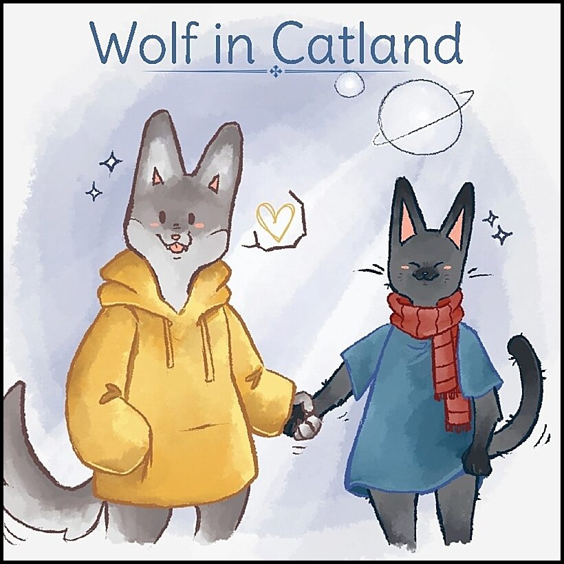 Liinanki, Julia| Arnryd, Lih| Lindahl, Elin | Det var en gång en Varg i Kattland / There once was a Wolf in Catland