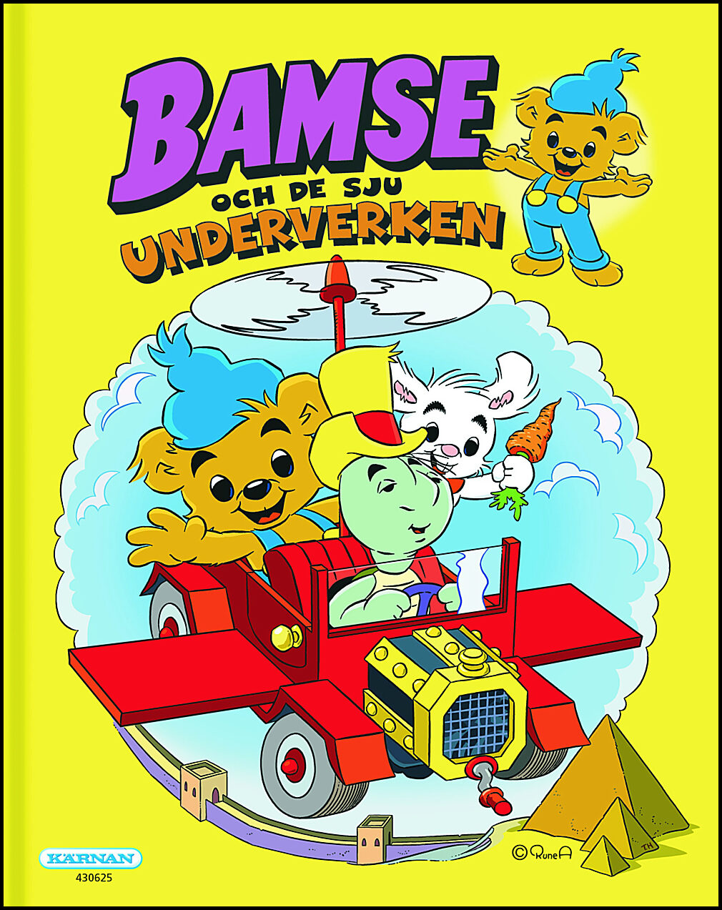 Magnusson, Jan| Andréasson, Dan | Bamse och de sju nya underverken
