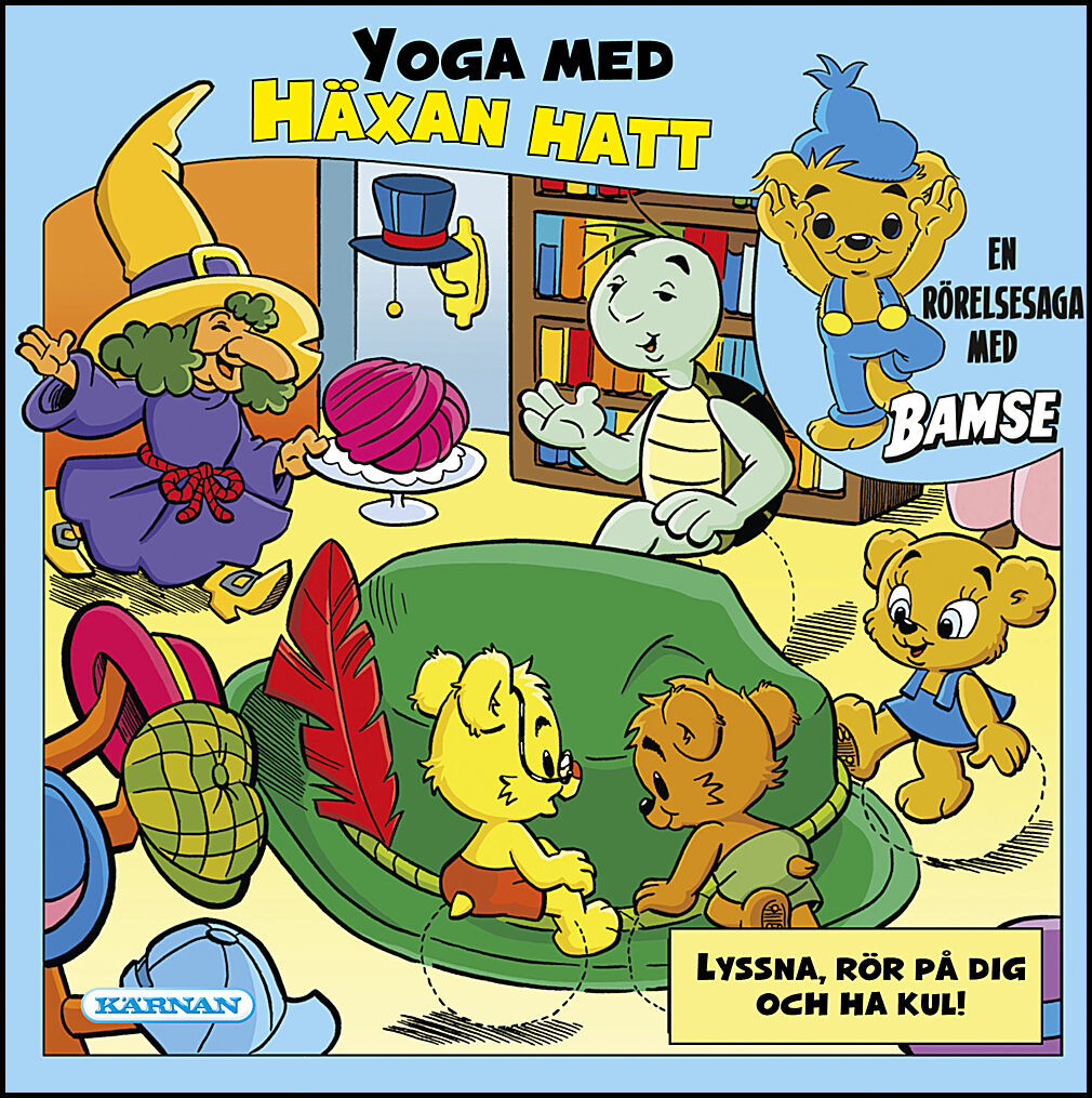 Borelius, Charlotta| Lindberg, Johanna | Yoga med Häxan Hatt