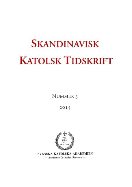 Wieselgren, Jon Peter | Persson, Erik [red.] | Skandinavisk katolsk tidskrift 3(2015)