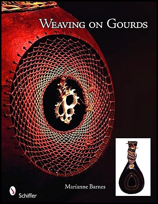Barnes, Marianne | Weaving on gourds