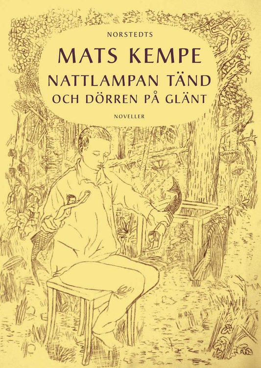 Kempe, Mats | Nattlampan tänd och dörren på glänt : Noveller
