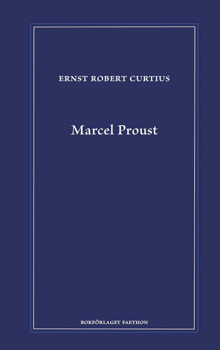Curtius, Ernst Robert | Marcel Proust
