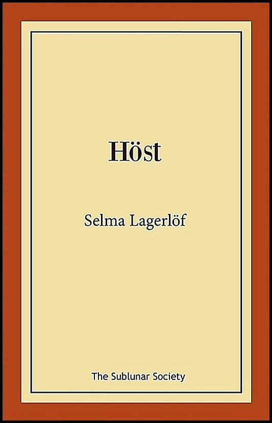 Lagerlöf, Selma | Höst