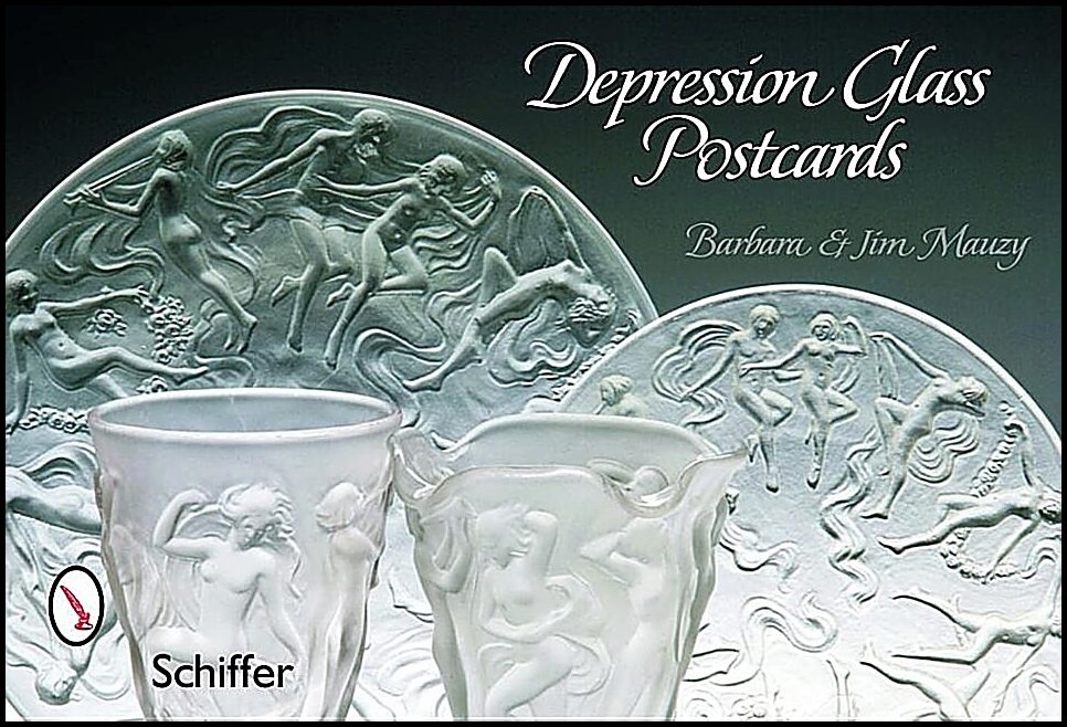 Barbara &amp | Jim Mauzy | Depression Glass Postcards