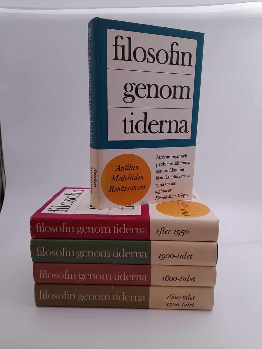 Marc-Wogau, Konrad [red.] | Filosofin genom tiderna : 5 vol.