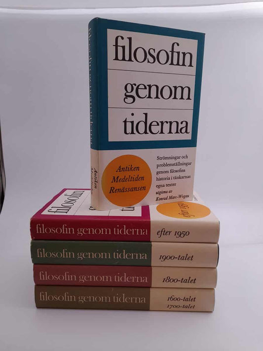 Marc-Wogau, Konrad [red.] | Filosofin genom tiderna : 5 vol.