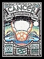 Mystery Arts Ltd | Astrocard-Cancer (Blank Astrological Greeting Card With Enve