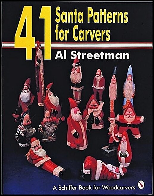 Al Streetman | 41 Santa Patterns For Woodcarvers