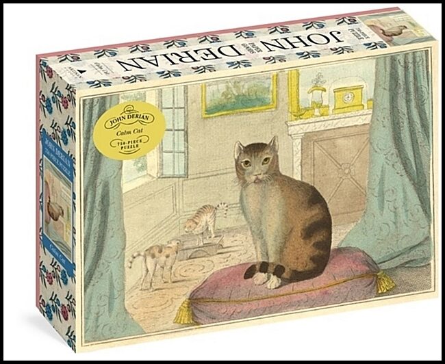 Puzzle, Artisan | John Derian Paper Goods : Calm Cat 750-Piece Puzzle