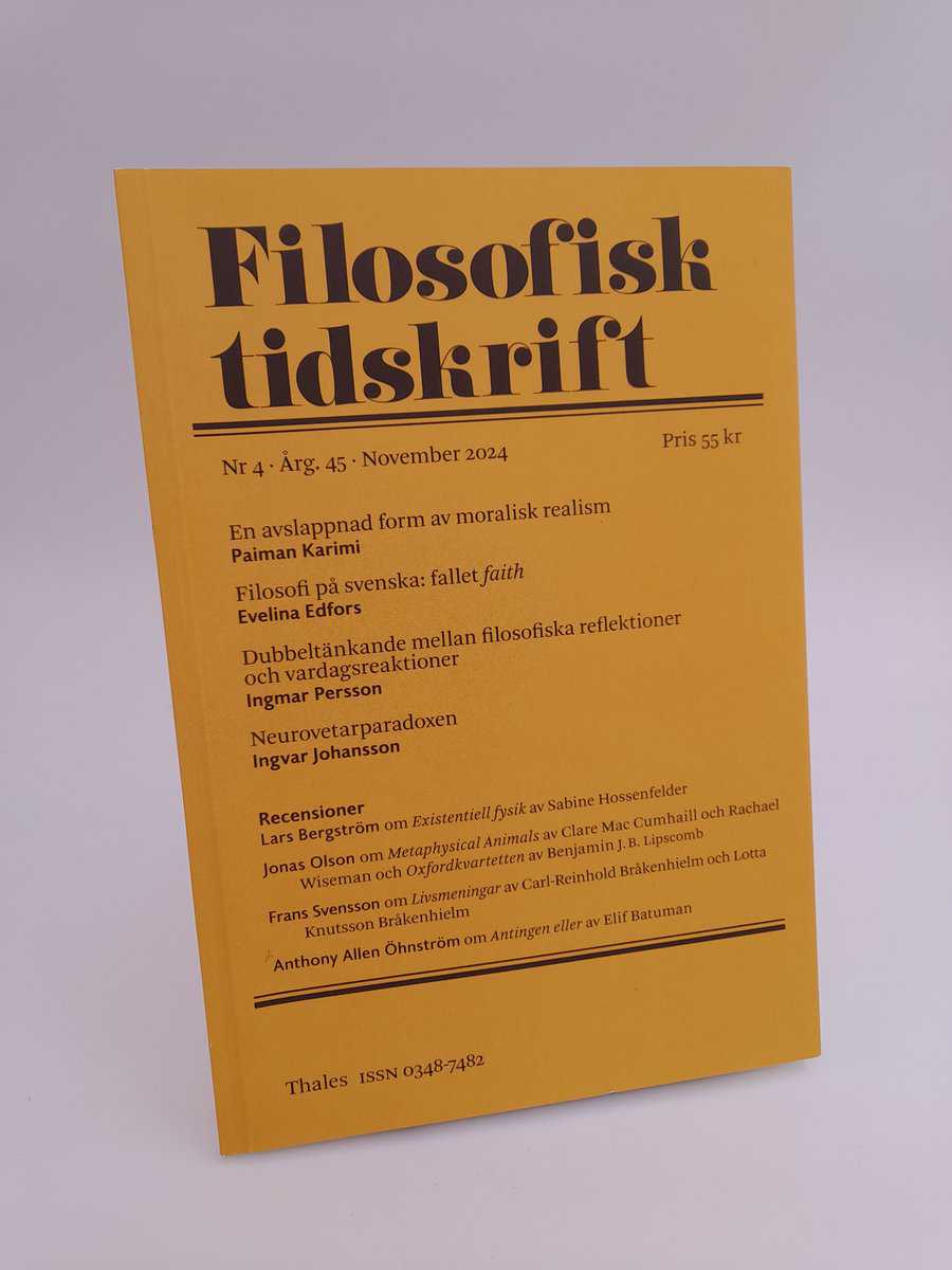 Filosofisk tidskrift | 2024/4