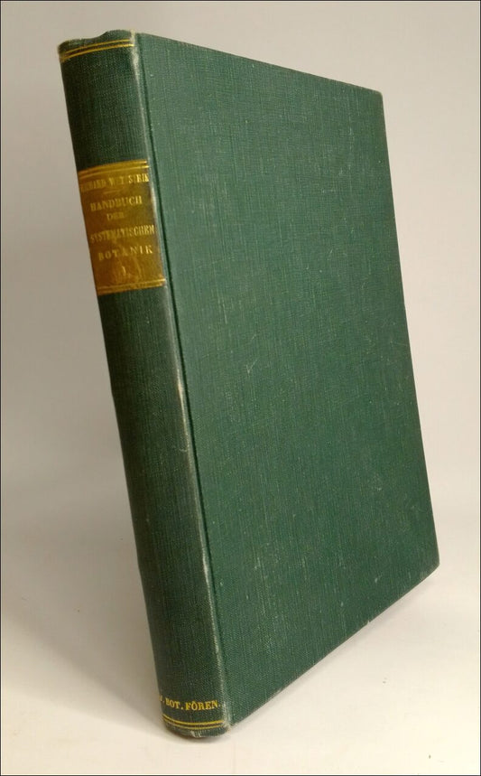 Wettstein, Richard | Handbuch der systematischen botanik : I. band : dritte umgearbeitete auflage : mit 1915 figuren in ...