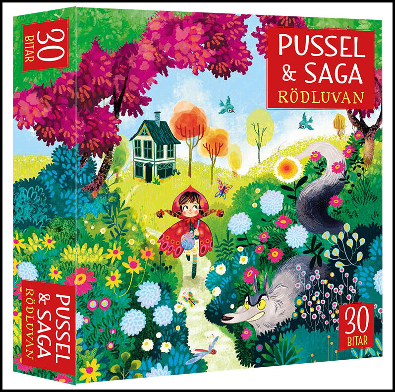 Pussel & saga. Rödluvan