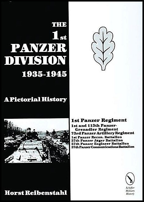 Riebenstahl, Horst | 1st panzer division 1935-1945 : A pictorial history, 1935-45