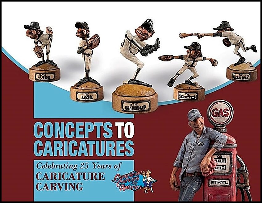 The Caricature Carvers Of America | Concepts to caricatures : Celebrating 25 years of caricature carving