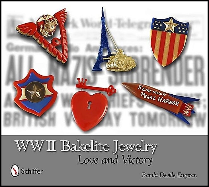 Bambi Deville Engeran | Wwii Bakelite Jewelry : Love and Victory