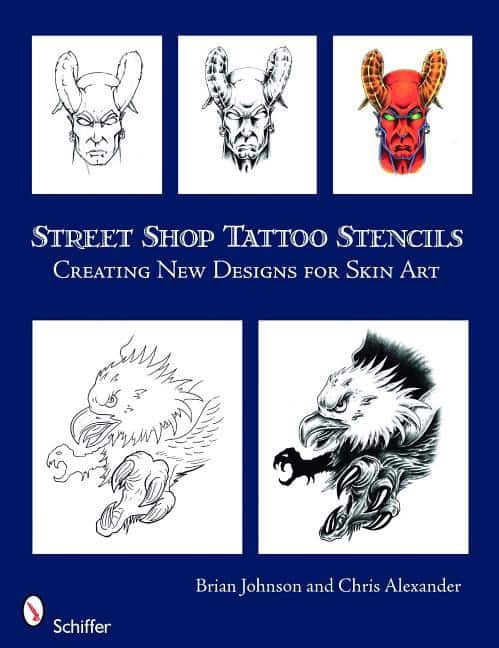 Johnson, Brian | Street shop tattoo stencils : Creating new designs for skin art