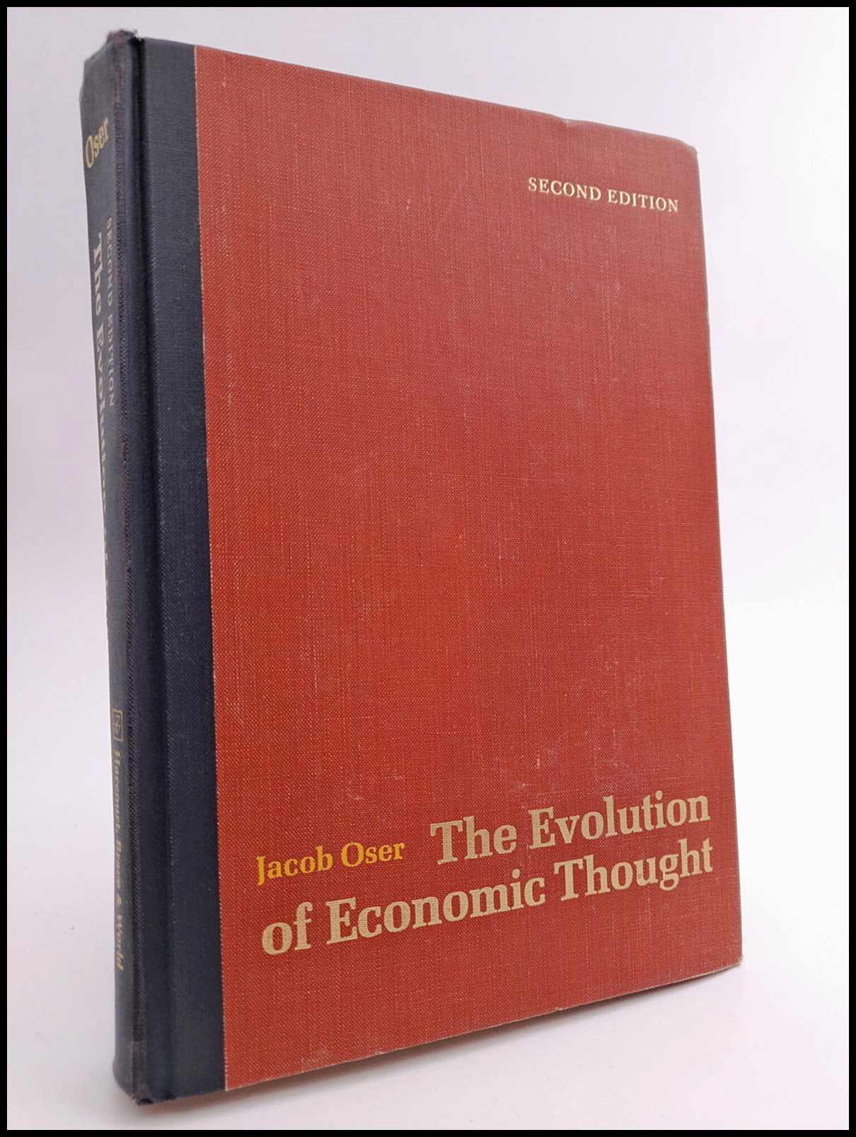 Oser, Jacob | The evolution of economic thought