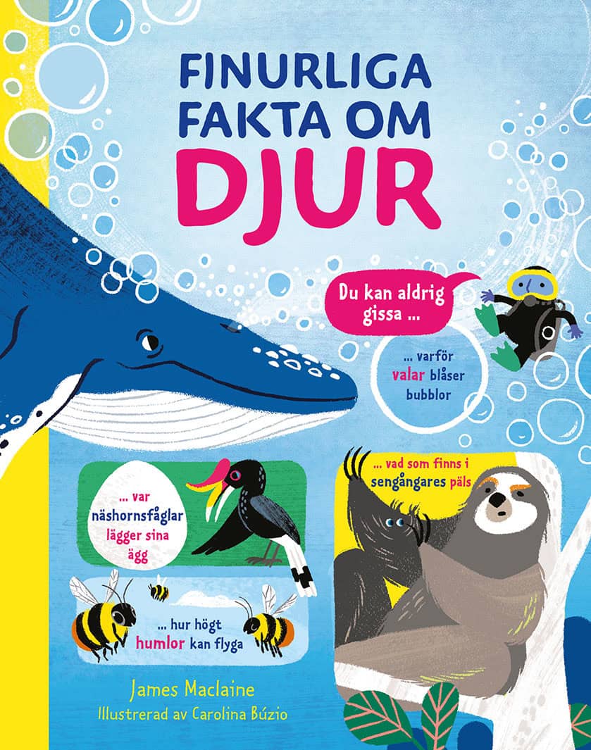Maclaine, James | Finurliga fakta om djur