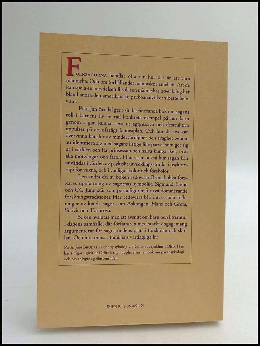 Brudal, Paul Jan | Sagan och det omedvetna språket : Psykologi och symbolbilder i folksagorna