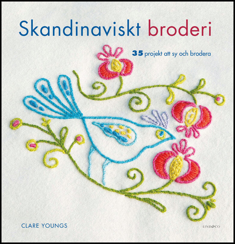 Youngs, Clare | Skandinaviskt broderi : 35 projekt att sy och brodera