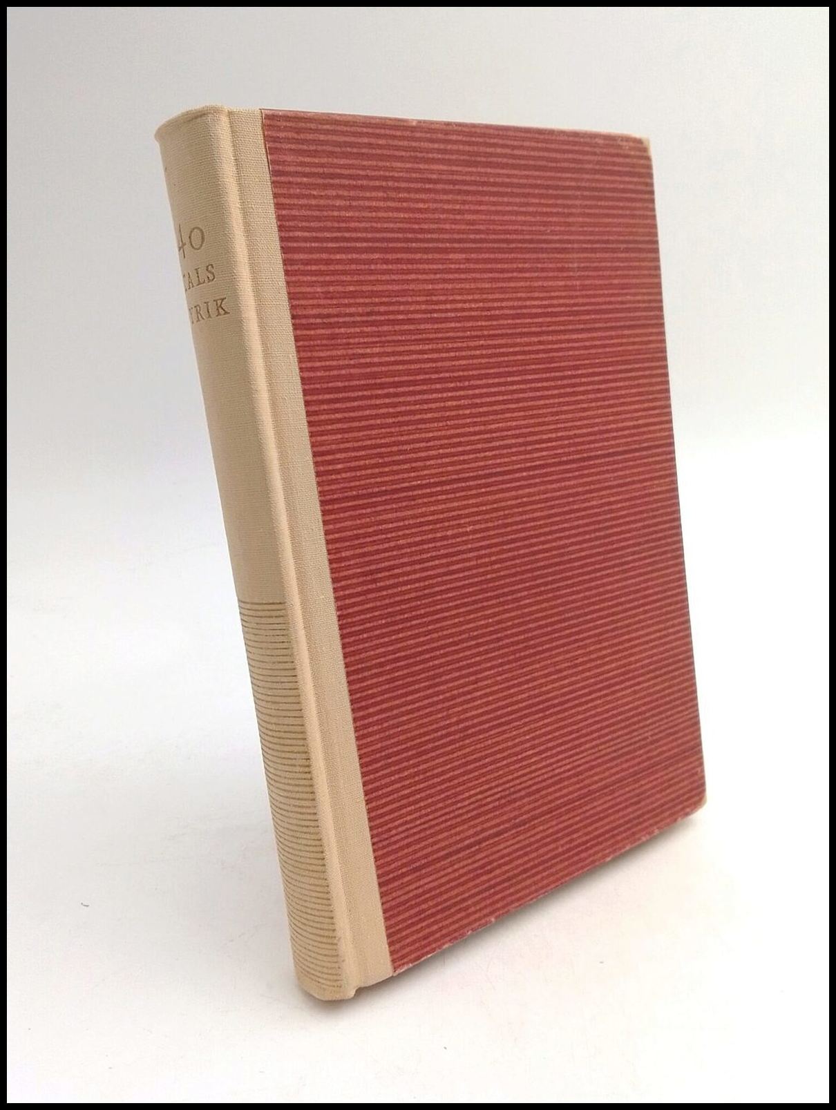 Holmqvist, Bengt (utg) | 40-talslyrik : Ny upplaga