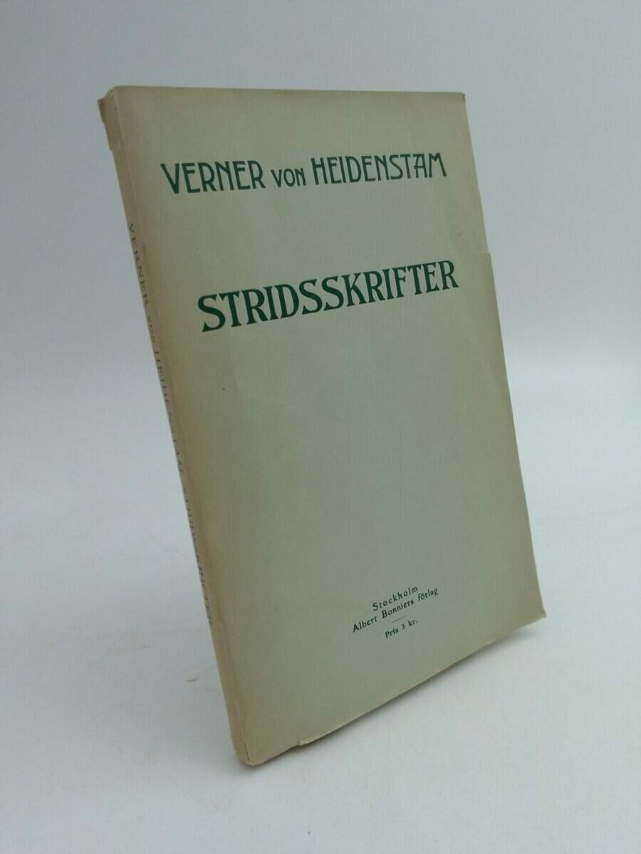 Heidenstam, Verner von | Stridsskrifter