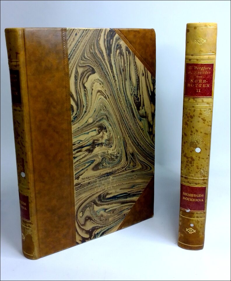 Bergfors, Georg | Neander, Albind | Norrbotten : Läsebok för skola och hem : I-II