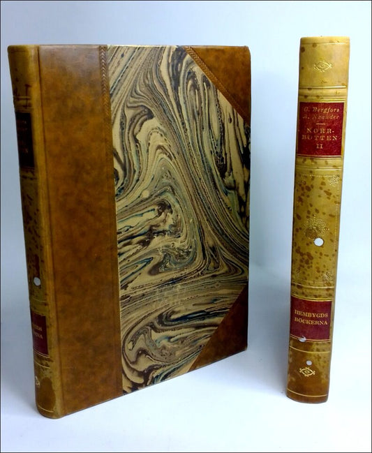 Bergfors, Georg | Neander, Albind | Norrbotten : Läsebok för skola och hem : I-II